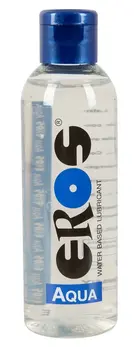 EROS Aqua Water-Based Lubricant 100ml - Odorless, Skin-Friendly Formula