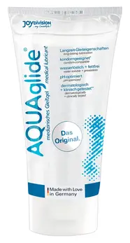 AQUAglide Water-Based Lubricant 50ml - Clear Formula, Compact Size