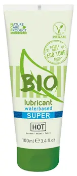 HOT BIO Super Water-Based Intimate Gel 100ml Vegan Organic Formula