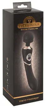 Cleopatra Wand Massager Luxury Edition with 10 Vibration Modes, 24 cm