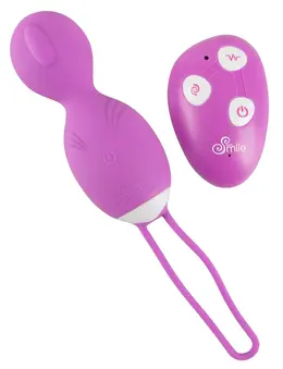 Sweet Smile RC Rotating Love Ball Silicone Pink 16cm