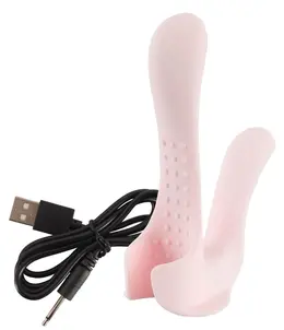 Couples Choice Intimate Vibrator 2 Motors Silicone 13.1cm Purple