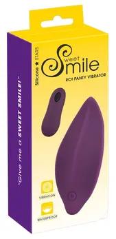 Sweet Smile RC Panty Vibrator - Compact Remote-Controlled Lay-On Model