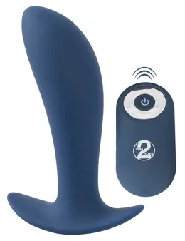 You2Toys Power Plug Vibrating Anal Device with Remote 12cm Black