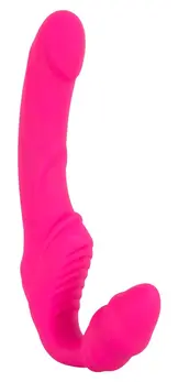 You2Toys Strapless Vibrating Double System Silicone Purple 22cm