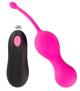 Sweet Smile RC Double Ball System Silicone Rechargeable Pink 16.4cm