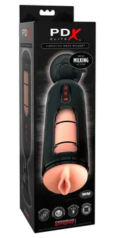 PDX Elite Mega Milker Vibrating Automatic Intimate Machine 24cm