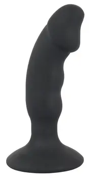 Black Velvets Rechargeable Flexible Intimate Plug 14cm - 7 Modes, Black