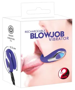 You2Toys Blow Job Vibe Purple Intimate Stimulation Device Silicone 12.5cm