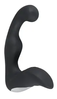 Rebel Prostate Plug Rechargeable Flexible Massager Black 14.6cm