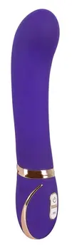 Front Row Rechargeable G-spot Device Purple 22 cm Ergonomic Silicone