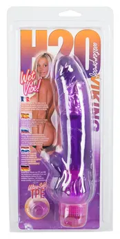 H2O Viking Wet Vibe Intimate Machine Purple 23cm TPE Adjustable Power