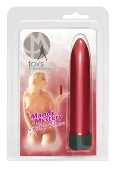 Mandy Mystery Baby Vibe Red 13cm Multi-Speed Personal Massager