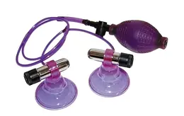 You2Toys Ultraviolet Nipple Stimulation System with Vibration, Purple
