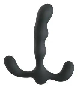 ANOS Prostate Plug 3-Motor Silicone Model, Waterproof, 13cm, Black