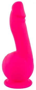 Sweet Smile Powerful Vibrator Silicone Dual Motor 19cm Black