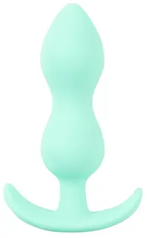 Cuties Green Silicone Mini Plug - Compact, Flexible, Silk Touch Finish