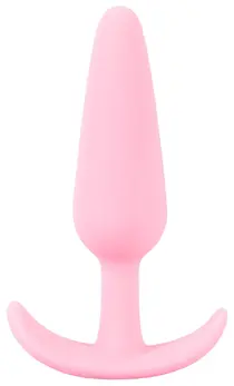 Cuties Mini Intimate Plug Rose Silicone Compact Flexible 8.4cm