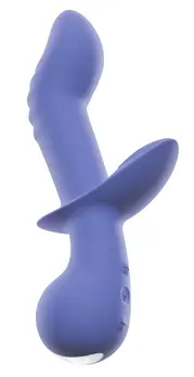You2Toys AWAQ.U Vibrator 2 Purple Dual Motor Silicone Massager 21.6cm