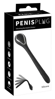 You2Toys Vibrating Bendable Dilator Intimate Silicone Device 13.5 cm