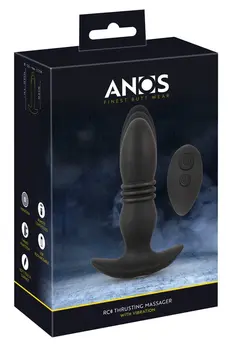 ANOS RC Thrusting Massager - Remote-Controlled, Black, 14.4-15.9 cm