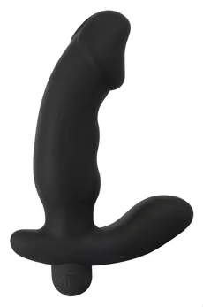 ANOS Prostate Massager Vibe System Silicone Black 14cm USB Rechargeable