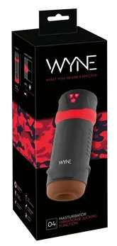 WYNE Intimate Machine Negative Pressure Suction & Vibration, 23.7 cm, Black