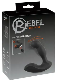 Rebel RC Intimate Massager Prostate Model with Remote Control 13.1 cm