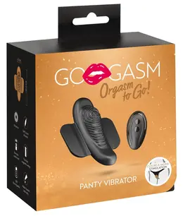GoGasm Panty Vibe 10-Mode Intimate Wearable Vibrator, Waterproof, Black