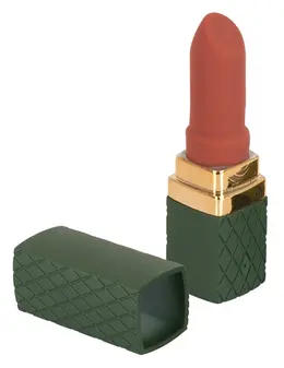 Emerald Love Luxurious Lipstick Intimate Mini Vibrating Device, Pink, 8.5 cm