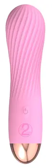 Cuties Mini Vibrator Rose 2.G - Compact Waterproof Model, 7 Modes, Pink