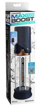 Pipedream Pump Worx Max Boost Blue Manual Vacuum Trainer 28.6cm