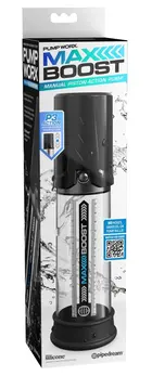 Pump Worx Max Boost Black Manual Vacuum Enhancement System 28.6cm