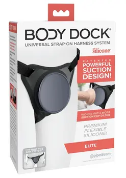 Pipedream Body Dock Elite Adjustable Harness System, Silicone Plate