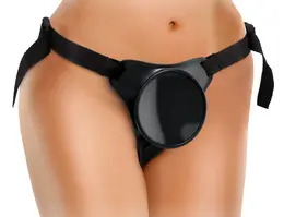 King Cock Elite Beginner Adjustable Strap-On Harness System Black