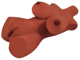 PDX Plus Perfect 10 Torso Brown Anatomical Intimate Machine 44.5 cm