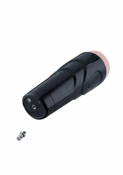 Hismith KlicLok Vibrating Stroker Intimate Machine Attachment Black