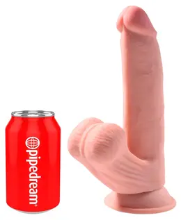 King Cock Plus 8” Triple Density Anatomical Model with Flexible Base