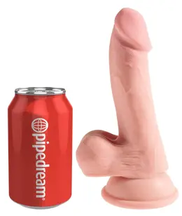 King Cock Plus 6.5 TDC Light Triple Density Model with Balls, 20.3 cm
