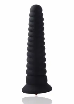 Hismith KlicLok Dildo 25 cm Premium Silicone Attachment Black