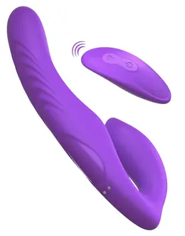 FFH Her Ultimate Strapless Dual System Vibrator, 9 Modes, Silicone, Purple