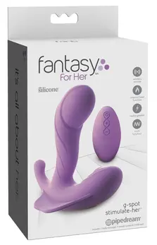 FFH G-Sport Stimulate Her Intimate Panty Vibrator Purple 11.4 cm