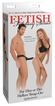 Pipedream FFSFHOH Hollow Intimate System with Adjustable Harness 18cm