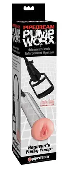 Pipedream Pump Worx Beginner Intimate Cylinder Transparent 22cm
