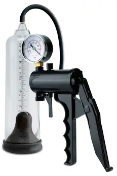 Pipedream Max-Precision Power Pump with Manometer 22.5cm Black