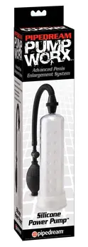 Pipedream Power Pump Silicone System Transparent 19.5cm
