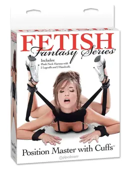 Fetish Fantasy Series Position Master Adjustable Bondage Set with Cuffs