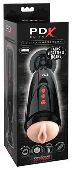 Pipedream Extreme Dirty Talk Starter Intimate Device 10-Mode Black 17.8 cm