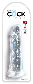 King Cock Model 8 Intimate System with Suction Cup 21.8 cm TPE Beige