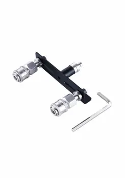Hismith Double Quick Connector Adapter KlicLok System Premium Metal